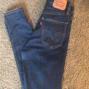 Levi's Women's Classic Indigo Skinny Jeans